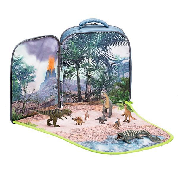 Insula de joaca 3d cu 8 figurine mojo