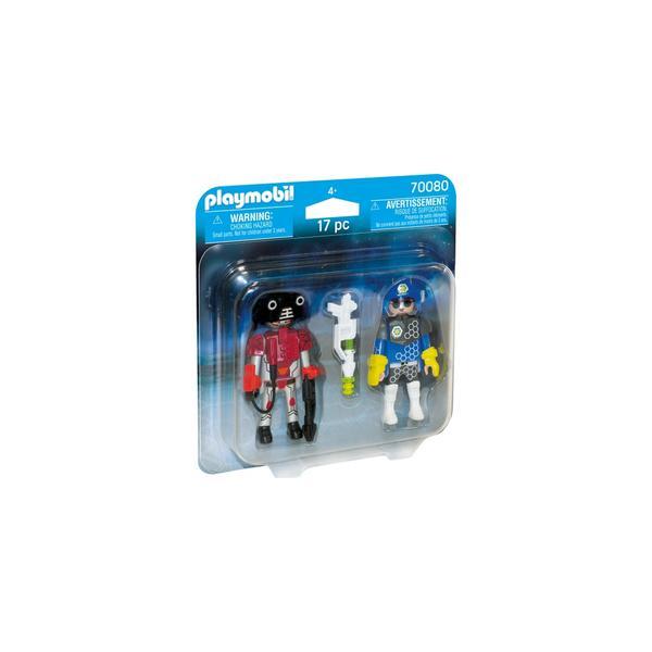 Set 2 figurine Politist si hot Playmobil