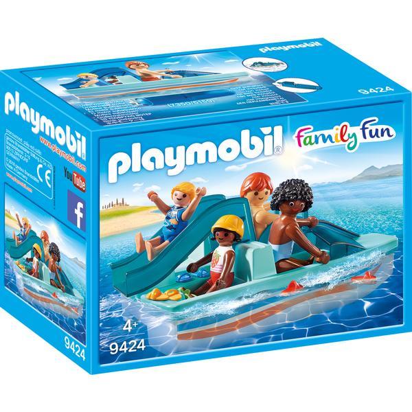 Playmobil family fun familie cu hidrobicicleta