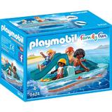 Playmobil Family Fun Familie cu hidrobicicleta