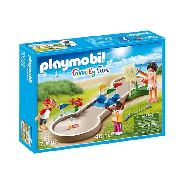 Playmobil family fun mini golf 