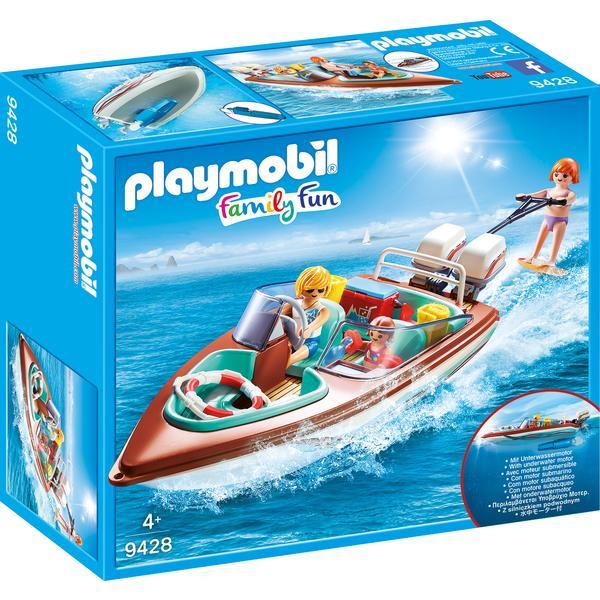 Playmobil family fun barca de viteza cu motor
