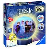 Puzzle 3D luminos Frozen 72 piese Ravensburger 