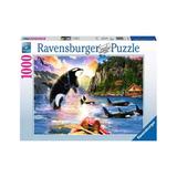 Puzzle copii si adulti Balene 1000 pise Ravensburger 