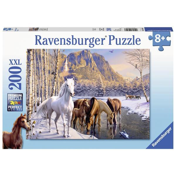 Puzzle Cai iarna 200 piese Ravensburger