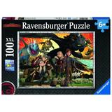 Puzzle Dragoni negrii 100 piese Ravensburger 