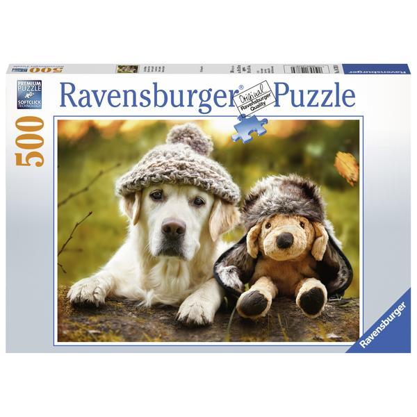 Puzzle labrador 500 piese ravensburger