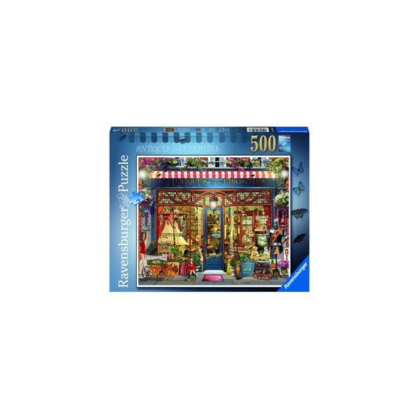 Puzzle magazin antichitati 500 piese ravensburger 