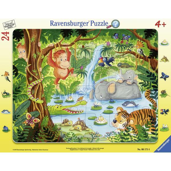 Puzzle jungla tip rama 24 piese ravensburger 
