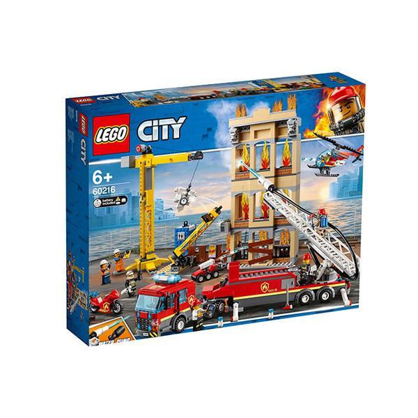 Lego City - Divizia pompierilor din centrul orasului