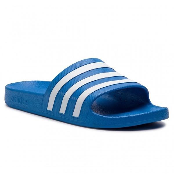 Slapi unisex adidas adilette aqua f35541, 43, albastru