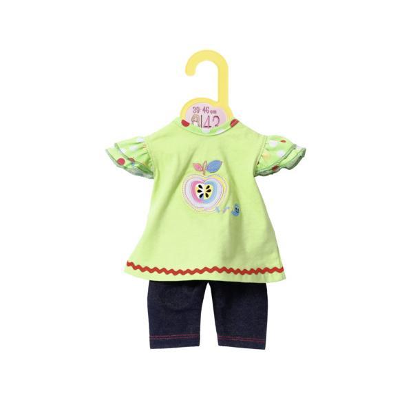 Rochita si colanti bebelus 43 cm dolly moda zapf