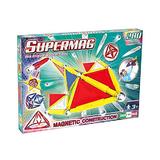 Set constructie magnetic 200 piese Tags Primary Supermag 