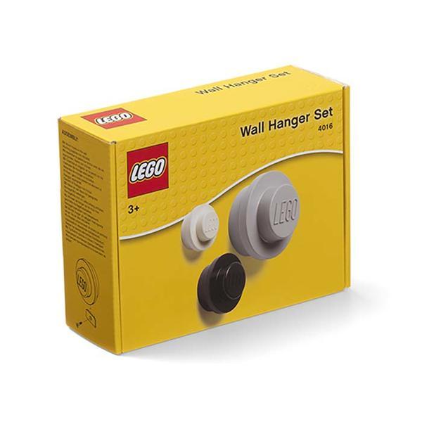 Cuier Lego 3 culori alb,negru,bej