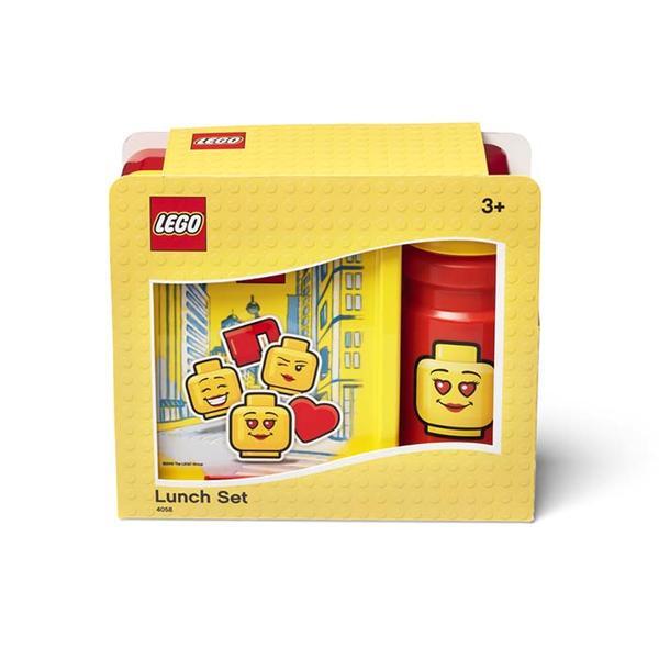 Set pentru pranz Lego Iconic rosu galben