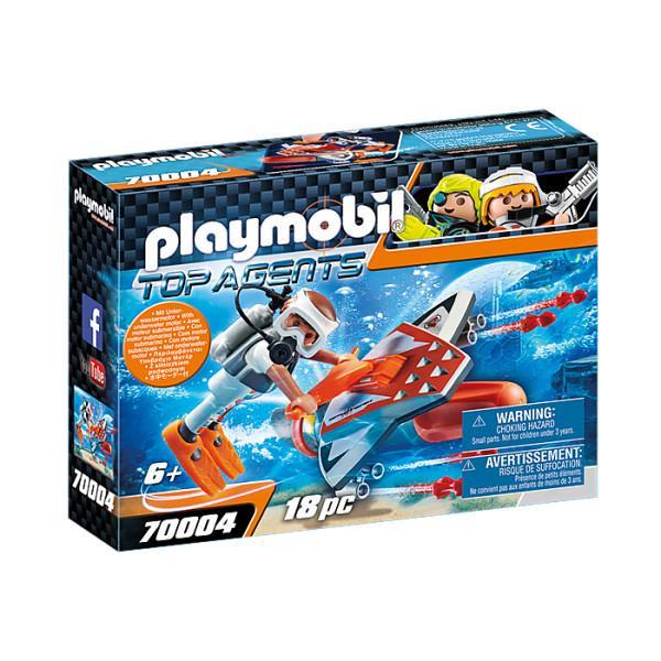 Playmobil Top Agents Spion cu propulsor subacvatic