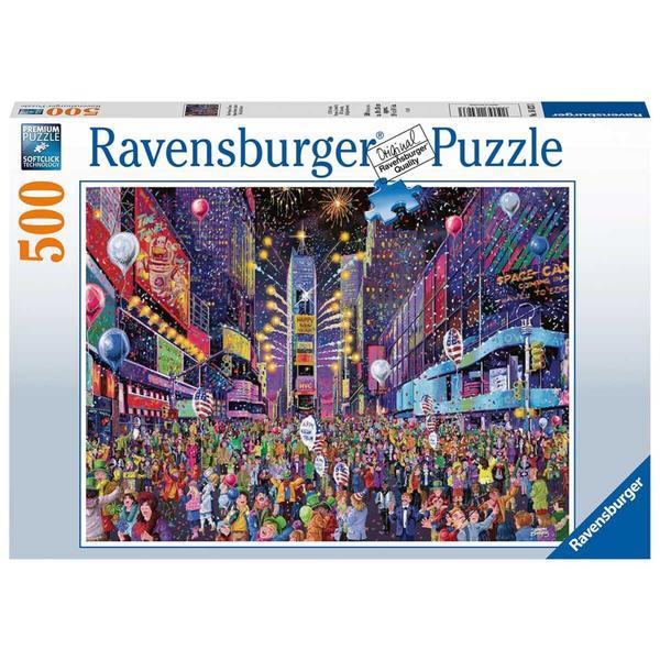Puzzle revelion time square 500 piese ravensburger 