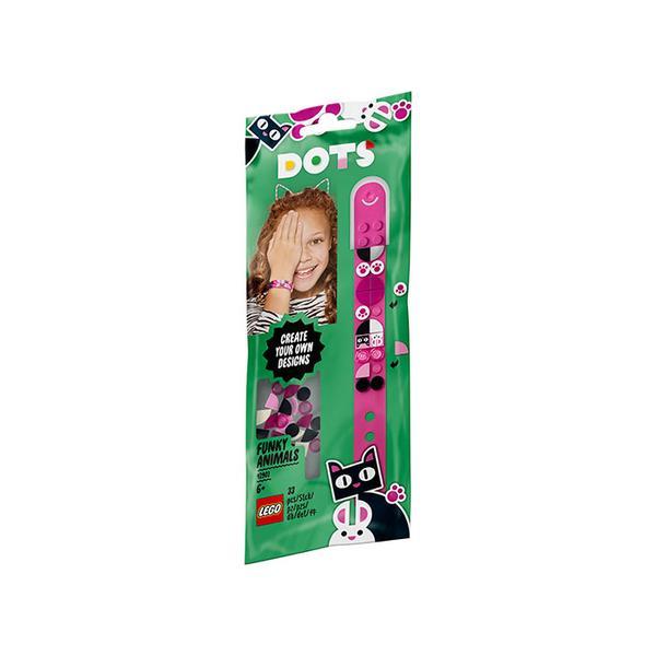 Bratara cu animale funky lego dots