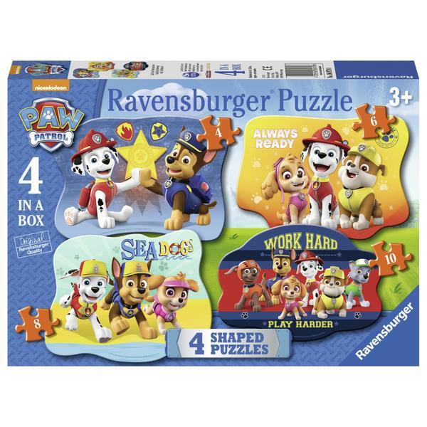Puzzle Paw Patrol 4/6/8/10 piese Ravensburger