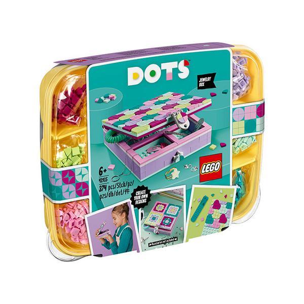 Cutie de bijuterii lego dots