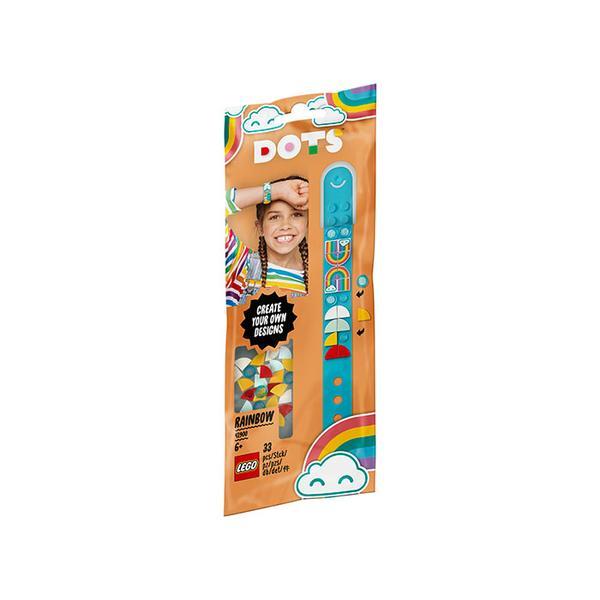 Bratara curcubeu lego dots