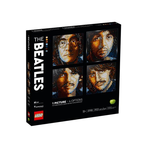 The beatles lego art