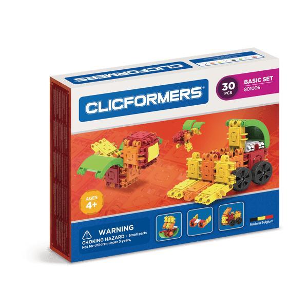 Set constructie Clicformers Basic 30 piese Clics Toys