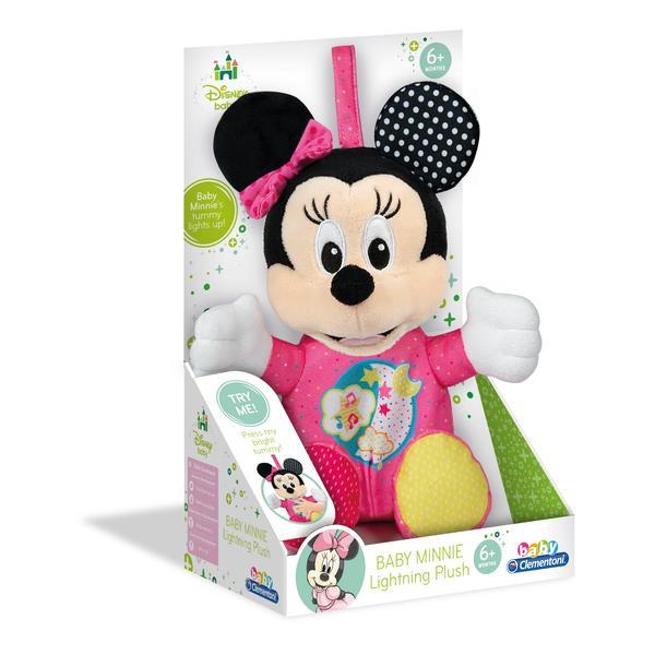 Plus baby Minnie cu lumini si sunete Clementoni