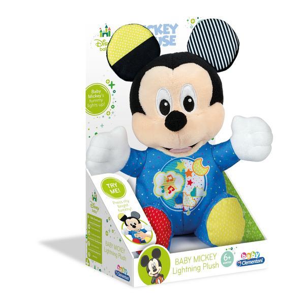 Plus baby mickey cu lumini si sunete clementoni