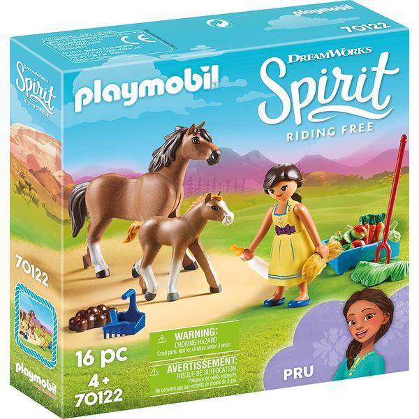 Playmobil Spirit Pru cu calut si manz