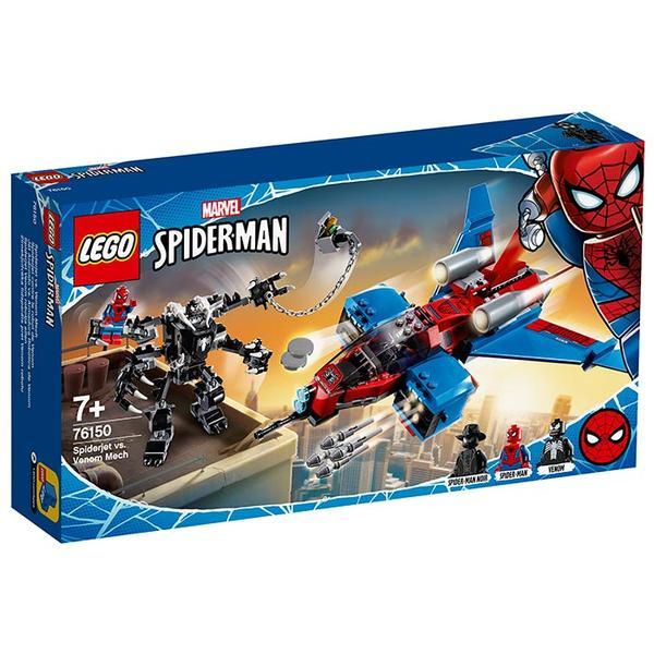 Lego Marvel Super Heroes -Spiderjet si Robotul Venom