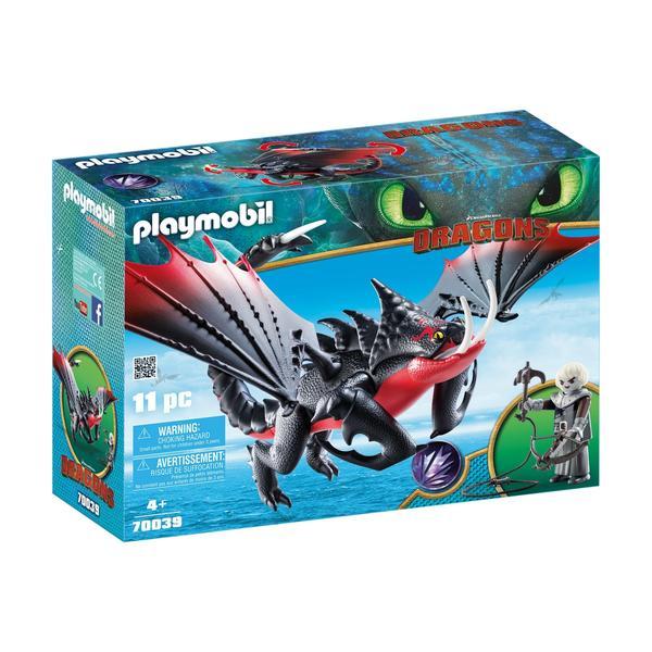 Playmobil Dragons Deathgripper si Grimmel