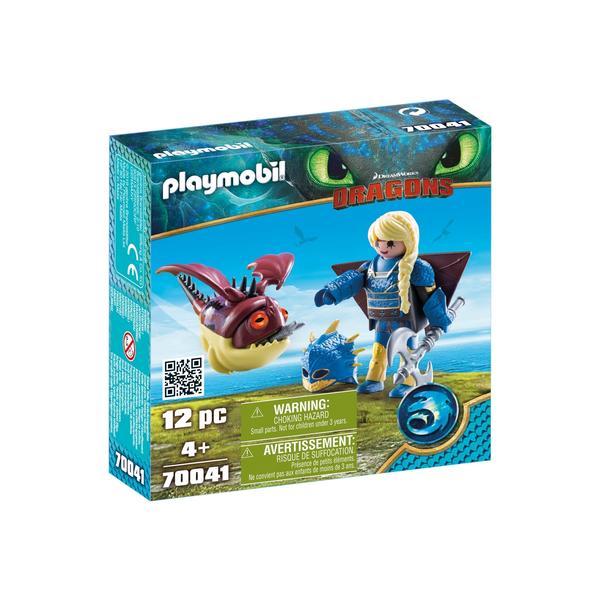 Playmobil Dragons Astrid si Hobgobbler