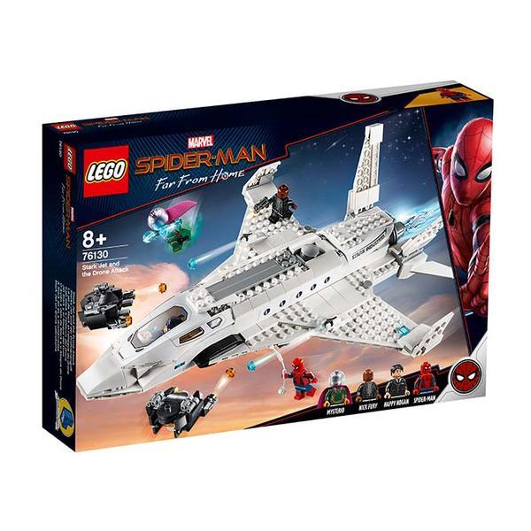 Lego marvel super heroes - avionul stark si atacul dronelor