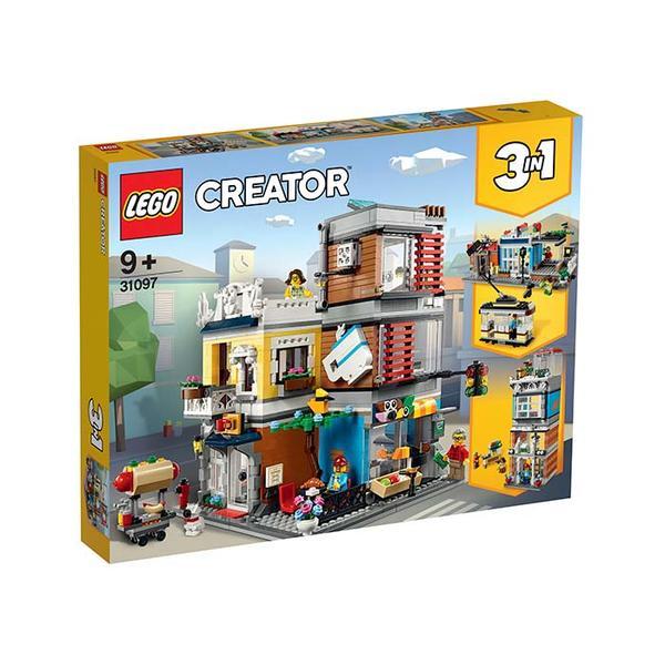 Lego creator - magazin de animale si cafenea