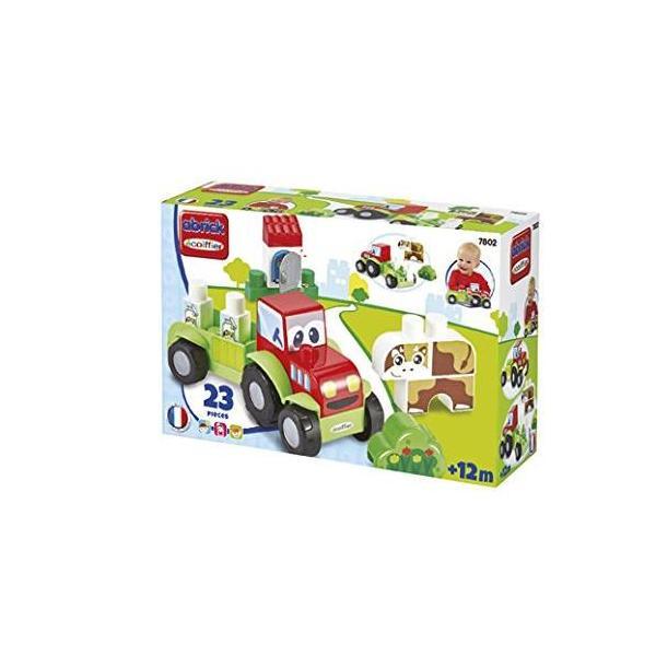 Set tractoras cu vacuta ecoiffier