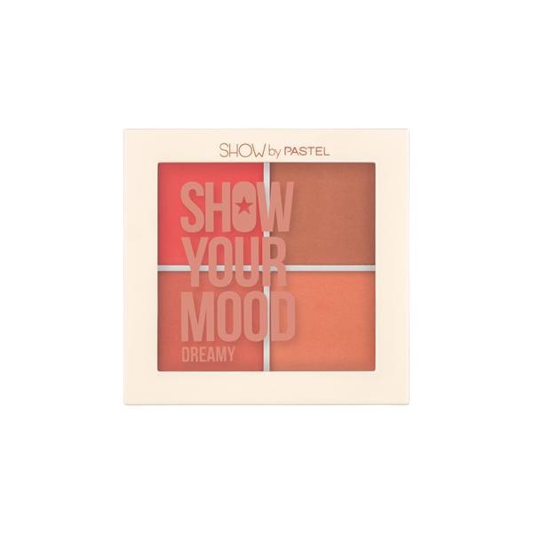 Trusa Blush 4 nuante Pastel Show Your Mood 442 Dreamy Pastel esteto.ro