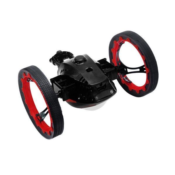 Set masinuta cu telecomanda jumping stunter salt inaltime 80cm, rosu, 1:30