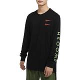 Bluza barbati Nike Sportswear Long-Sleeve T-Shirt CU7630-011, XL, Negru