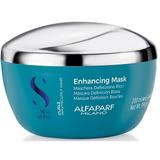 Masca pentru Par Cret sau Ondulat - Semi di Lino Enchancing Mask Curls Wavy& Curly Hair Alfaparf Milano, 200 ml