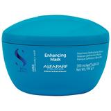 Masca pentru Par Cret sau Ondulat - Semi di Lino Enchancing Mask Curls Wavy& Curly Hair Alfaparf Milano, 200 ml
