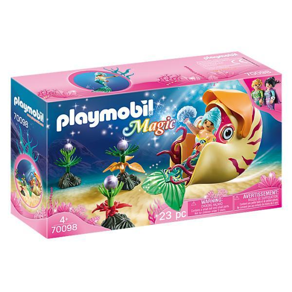 Playmobil Magic Sirena in gondola melc de mare