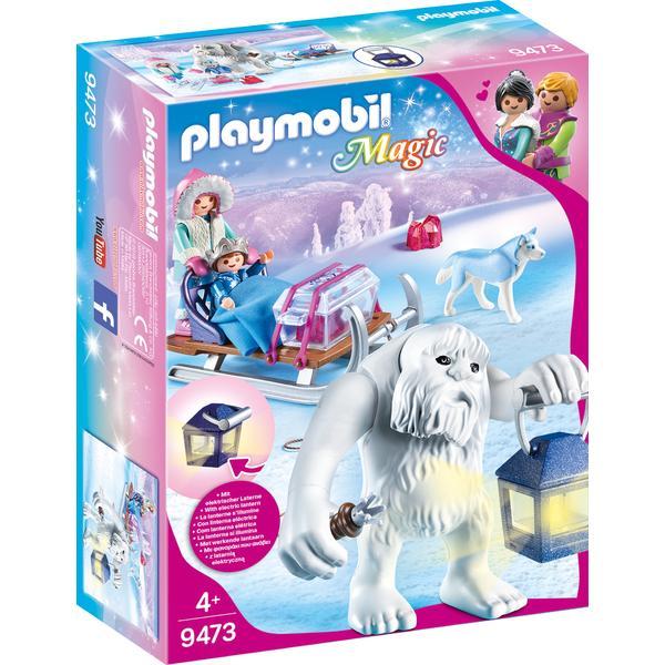 Playmobil magic yeti cu sanie si figurine