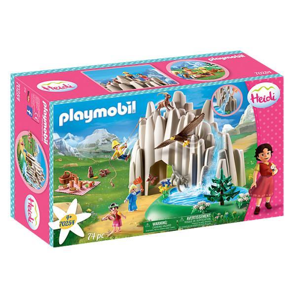 Playmobil heidi heidi si lacul de cristal