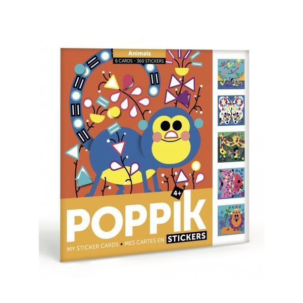 Creeaza animale amuzante cu stickere poppik