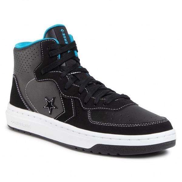 Pantofi sport barbati converse rival mid 168734c, 45, negru