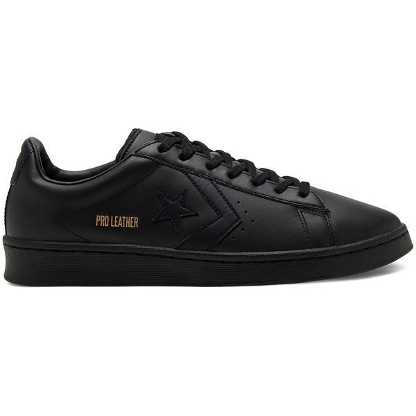 Pantofi sport barbati converse pro leather low top 167602c, 45, negru