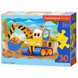 Puzzle 30 Castorland - Yellow Digger