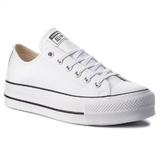 Tenisi femei Converse Chuck Taylor All Star Lift 561680C, 38, Alb