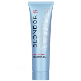 Crema decoloranta - wella professionals blondor soft blonde cream 200 gr